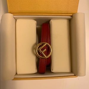 Fendi Jewelry - Fendi Red Bracelet Fendi Jewelry - Fendi Red Bracelet